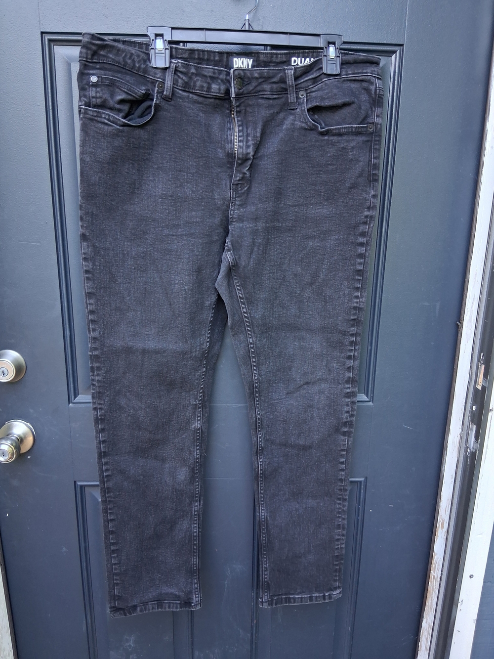 DKNY Dark Gray Slim Jeans